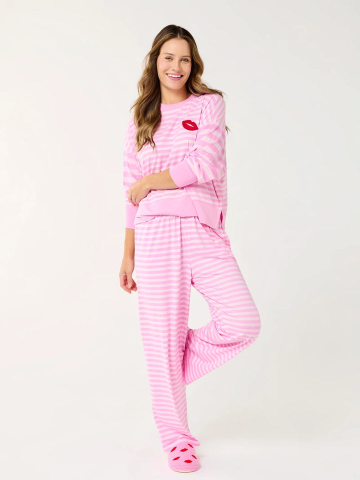 Striped Kiss Ultra soft PJ's