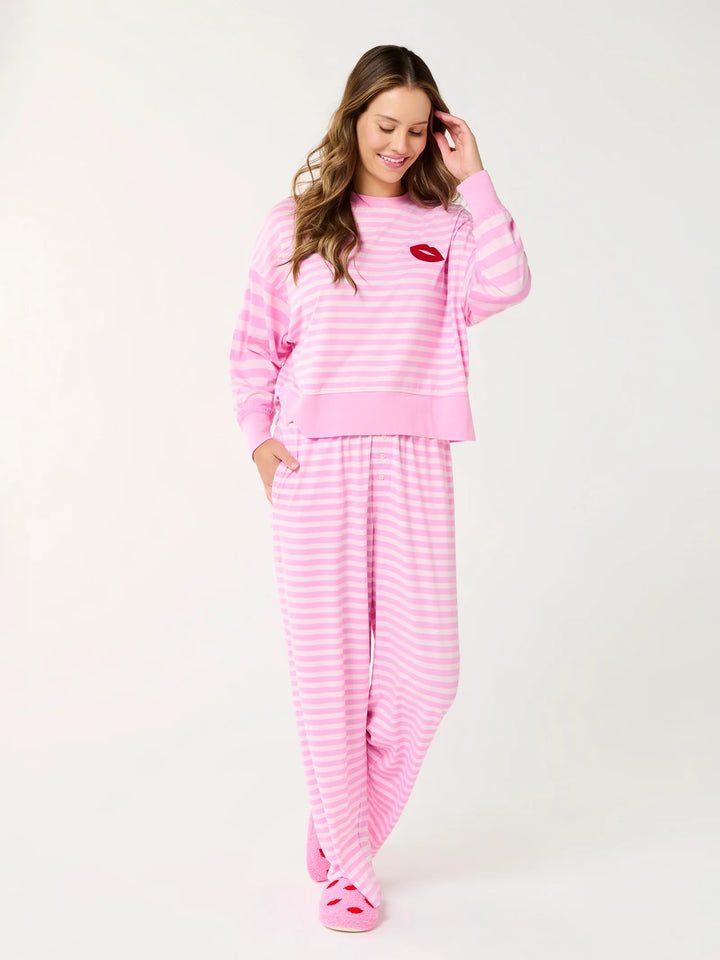 Striped Kiss Ultra soft PJ's