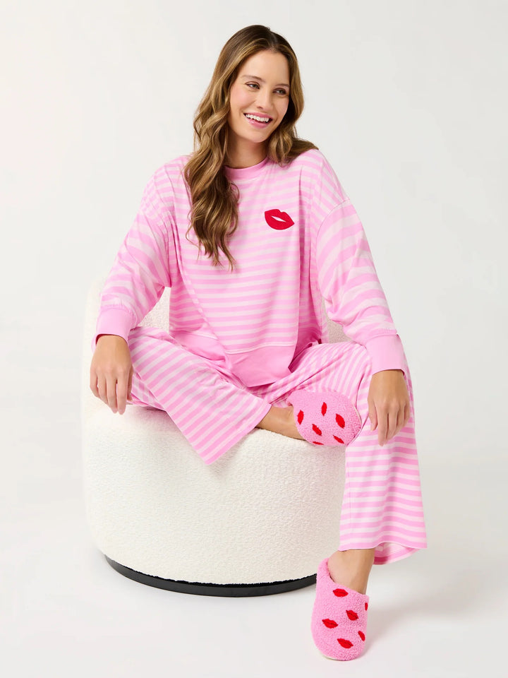 Striped Kiss Ultra soft PJ's
