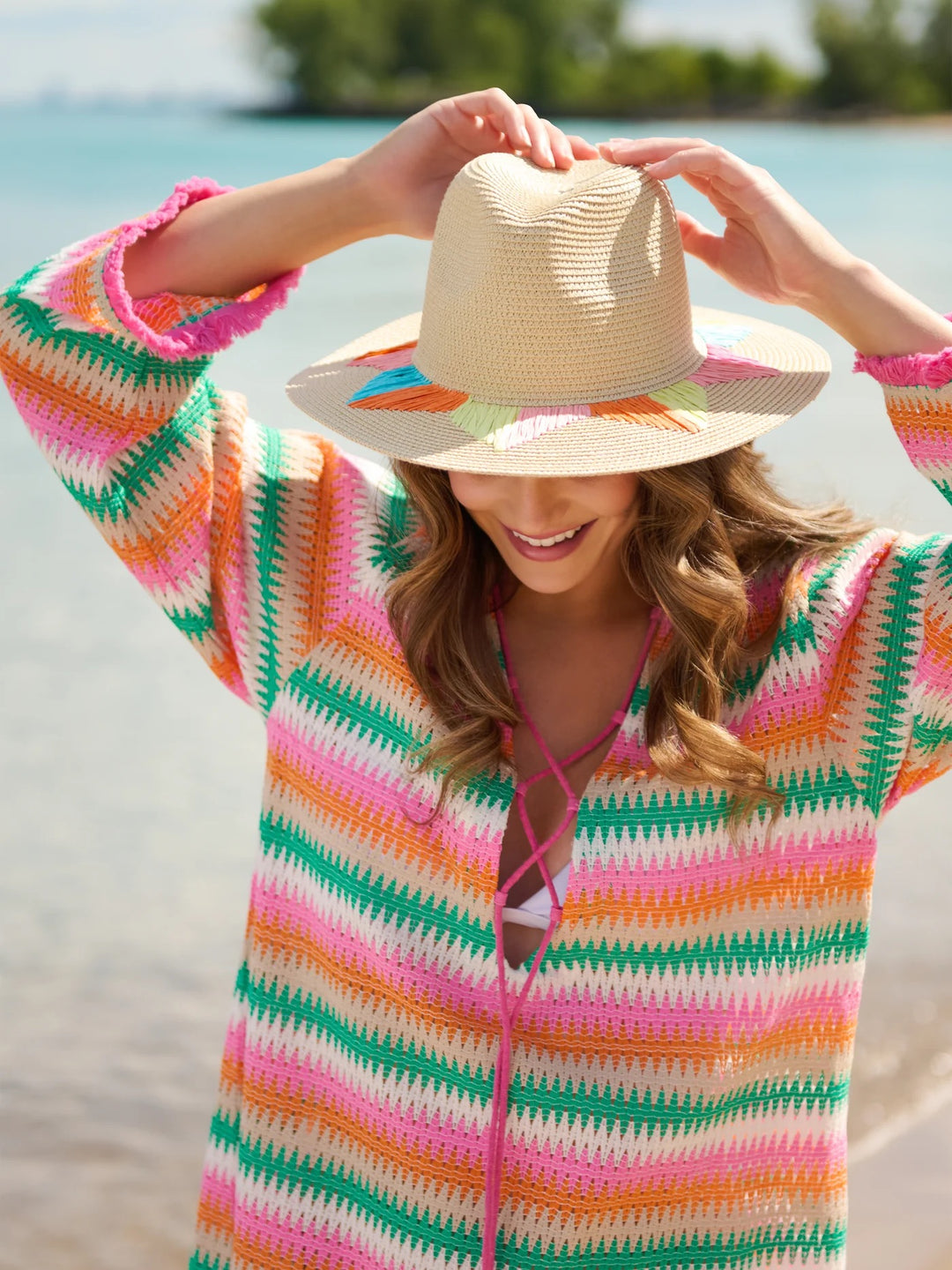 Shiraleah Multi Ciela Sun Hat