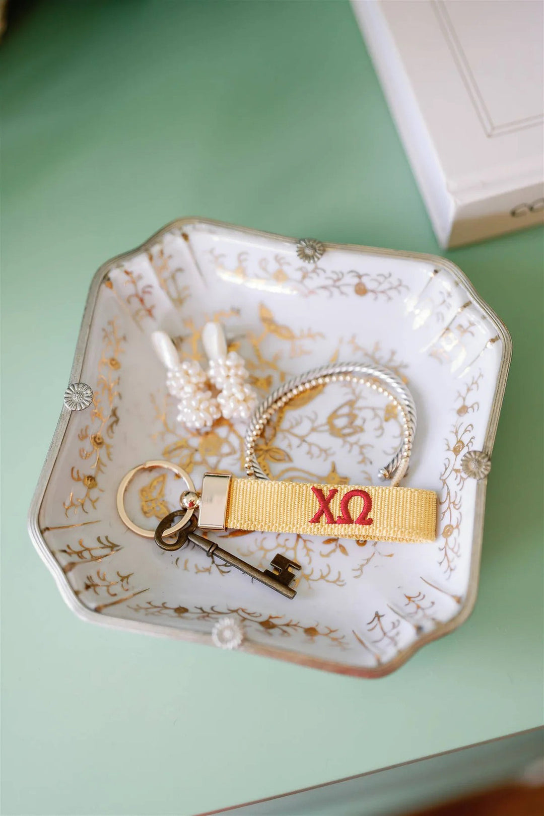 Embroidered Sorority Keychain