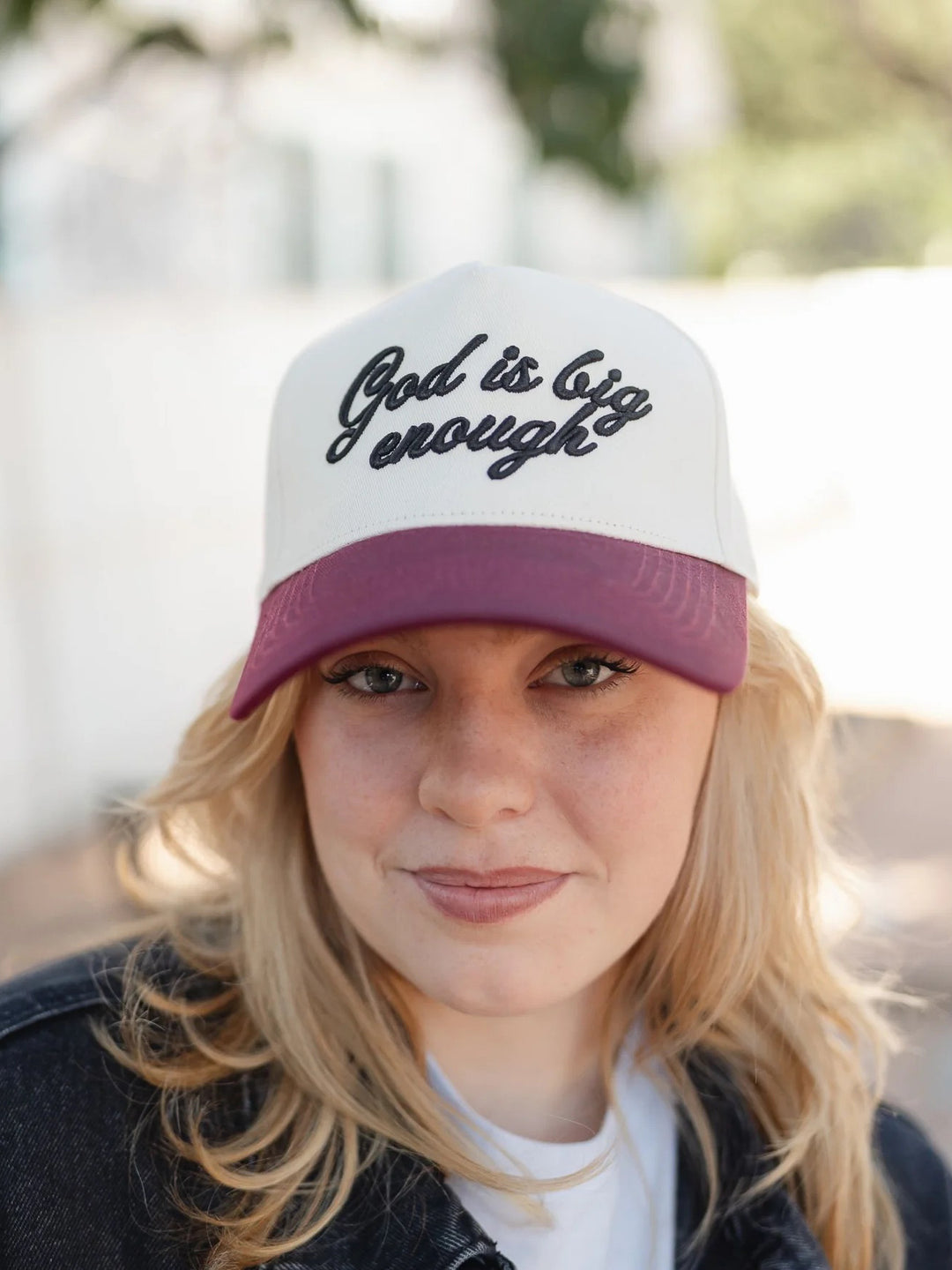Jenessa Wait "God is Big Enough" Hat