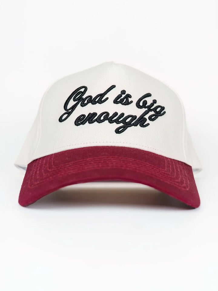 Jenessa Wait "God is Big Enough" Hat