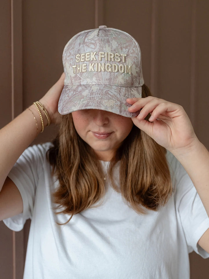 Jenessa Wait "Seek First the Kingdom" Hat