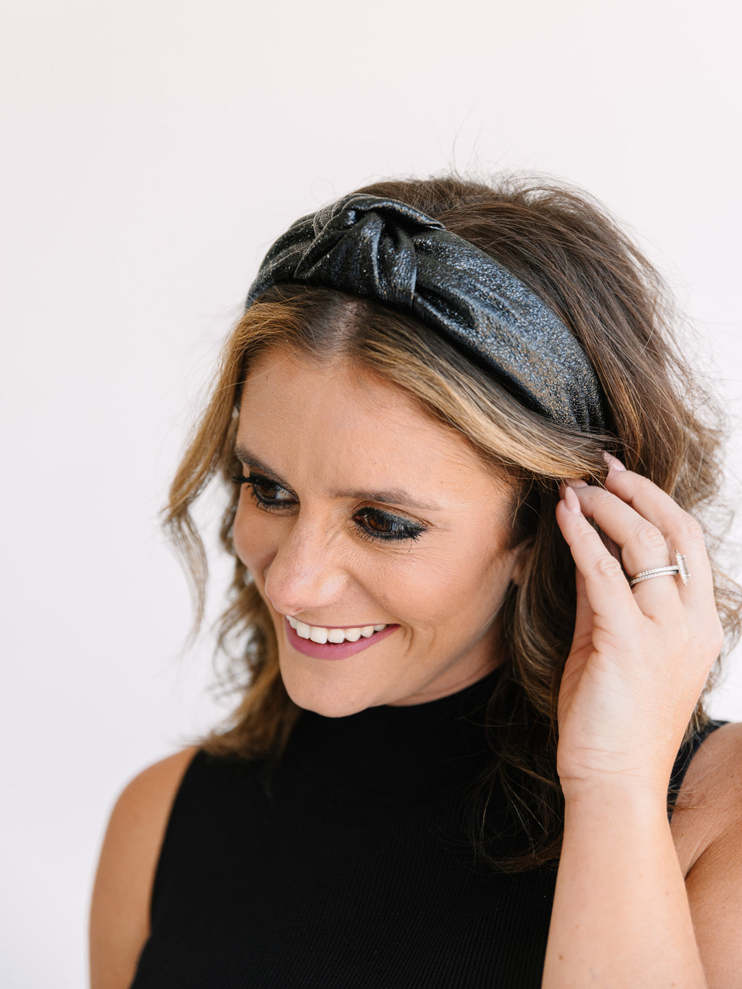 Metallic Knotted Headband