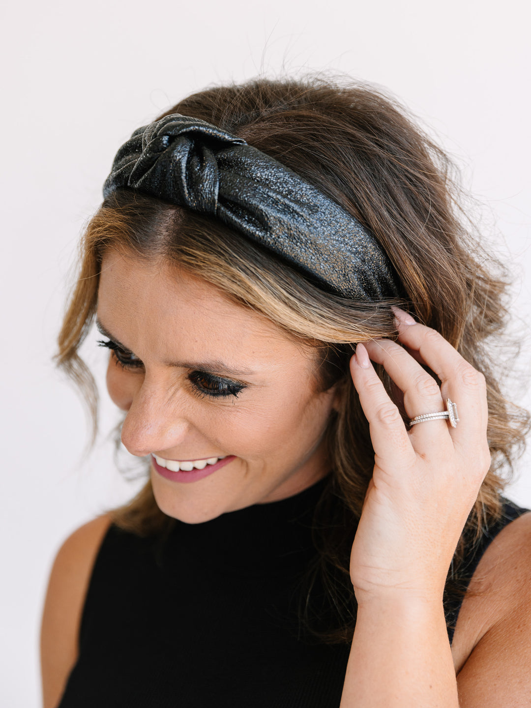 Metallic Knotted Headband