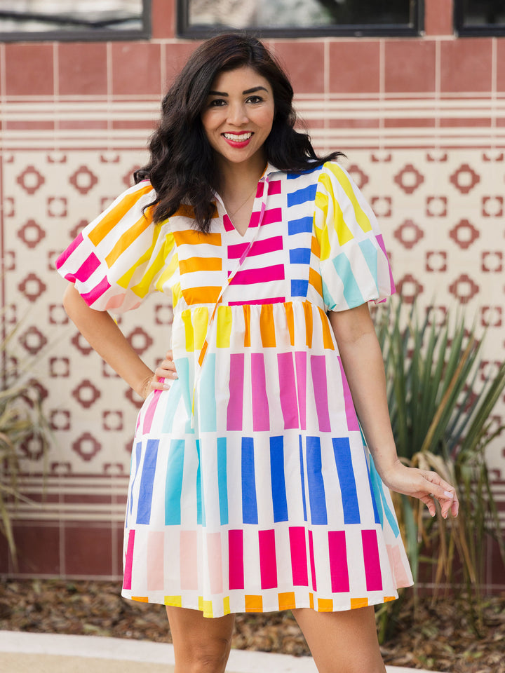 Fun in Stripes Dress