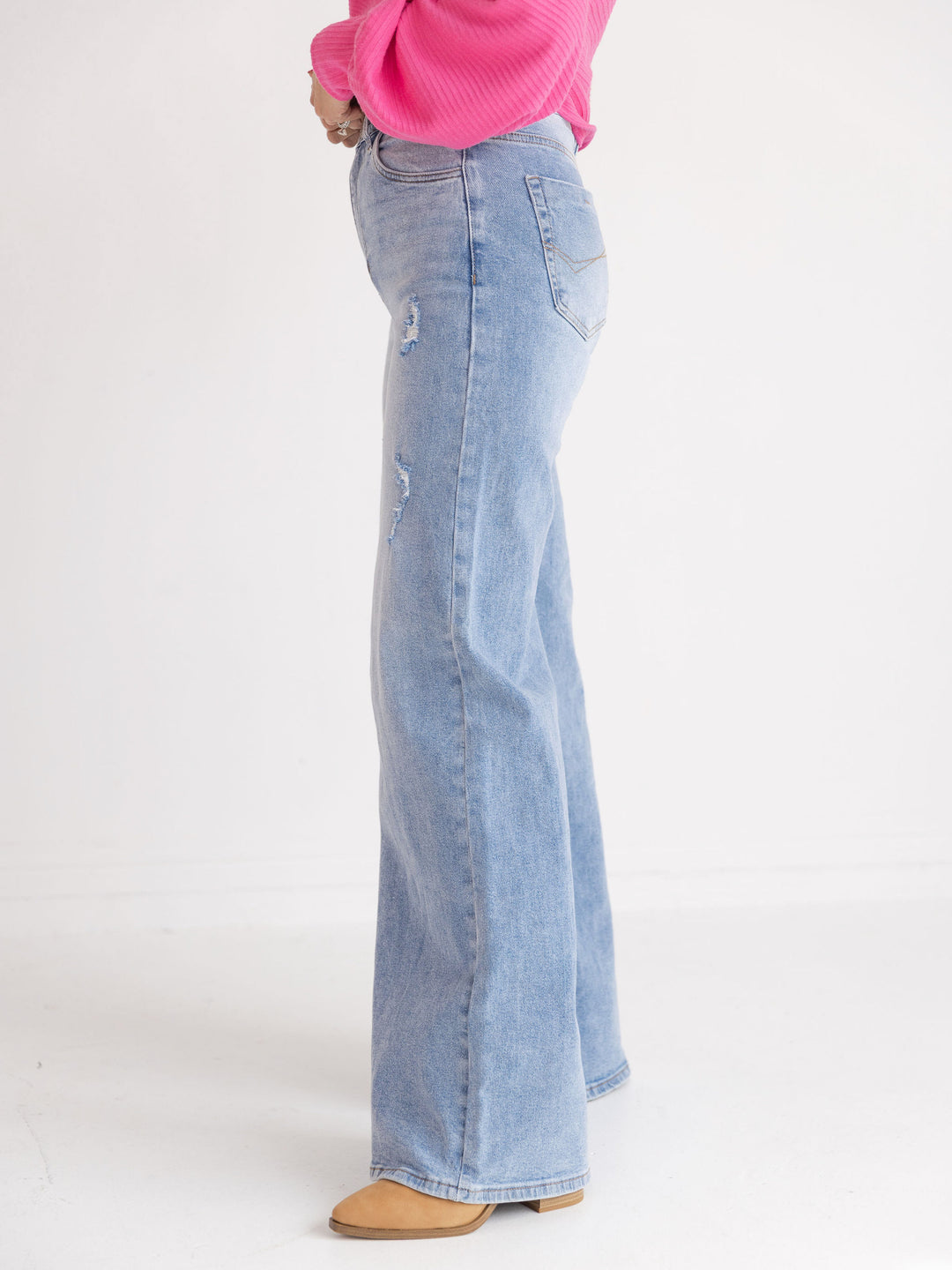 Cloud Wide Super Stretch Denim