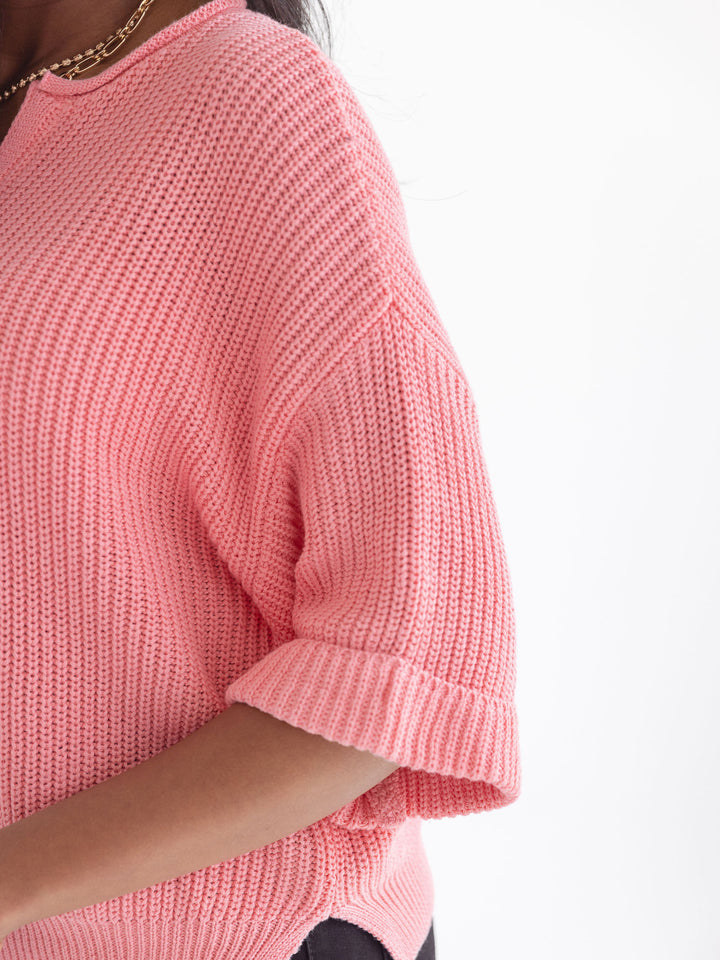 Nancy Knit V Neck