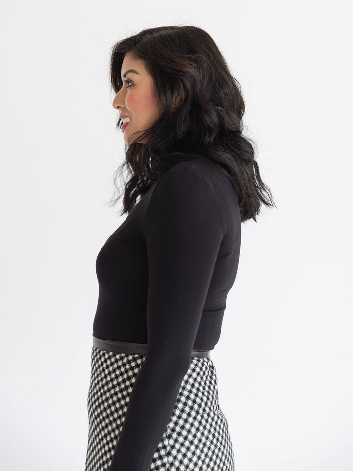 Sleek Silence Fitted Turtleneck