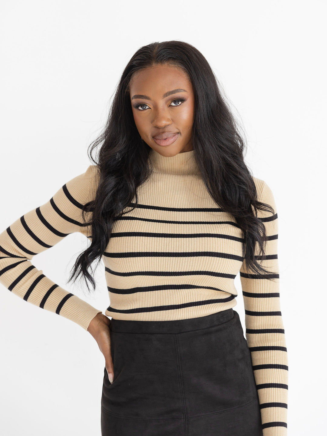 Ribbed & Ready Crop Sweater