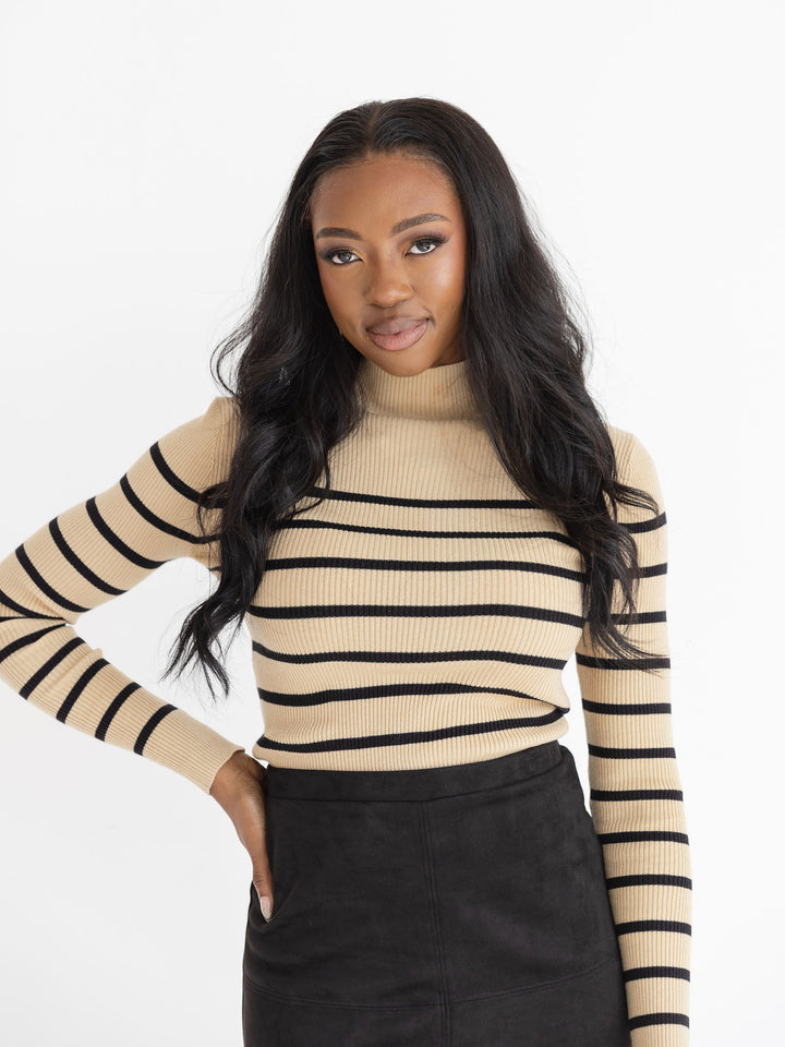 Ribbed & Ready Crop Sweater