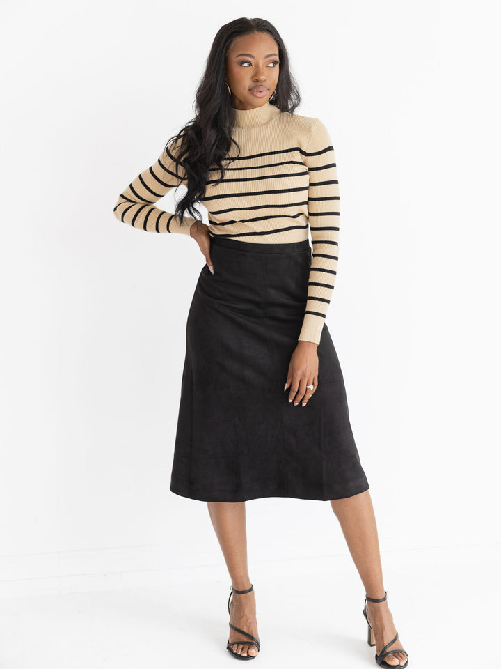 Ribbed & Ready Crop Sweater
