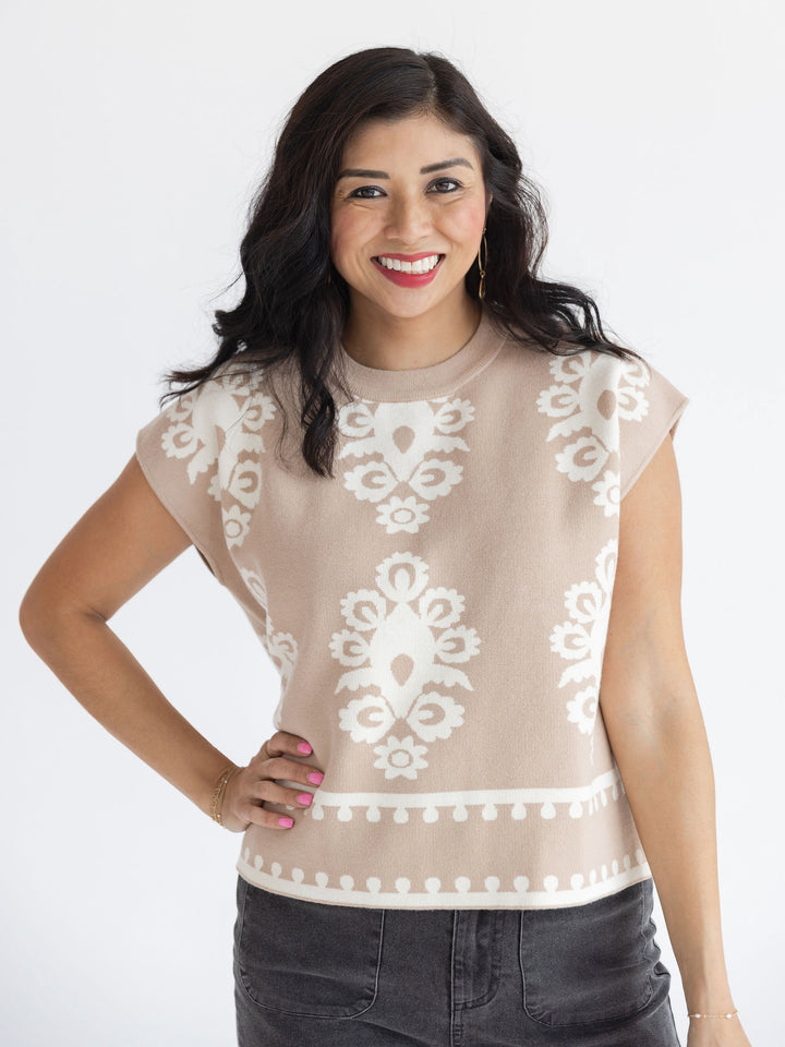 Cozy Canvas Knit Sweater