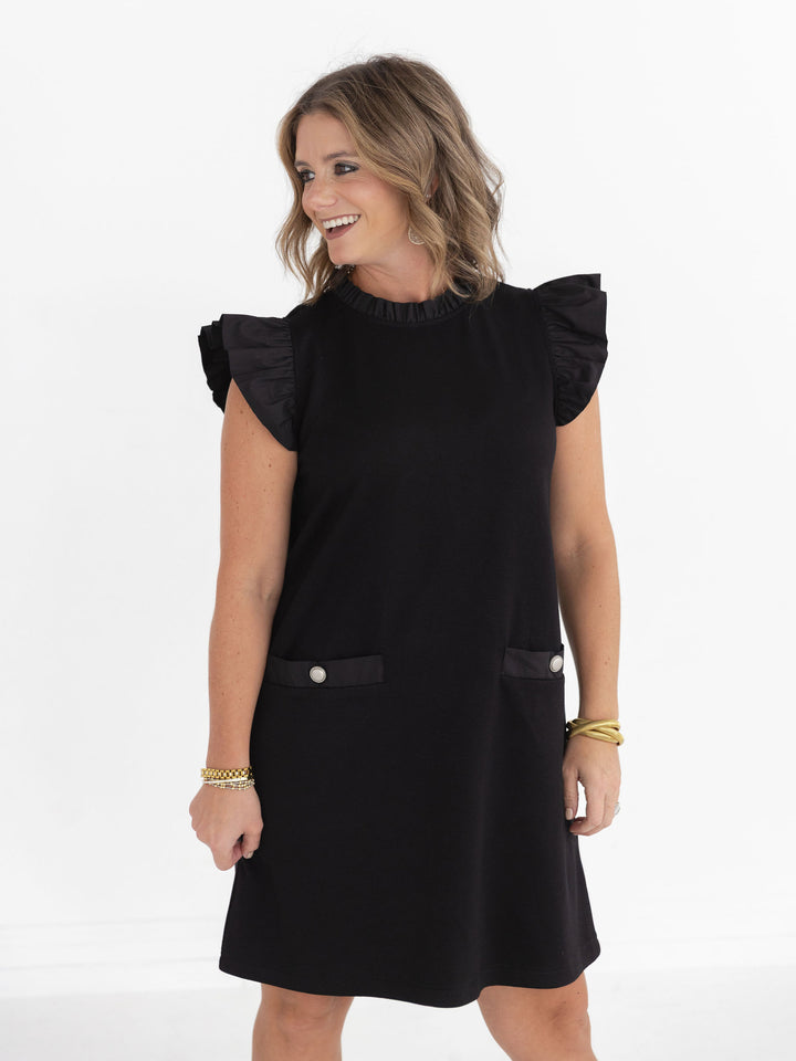 Polly Pocket Ruffle Sleeve Dress