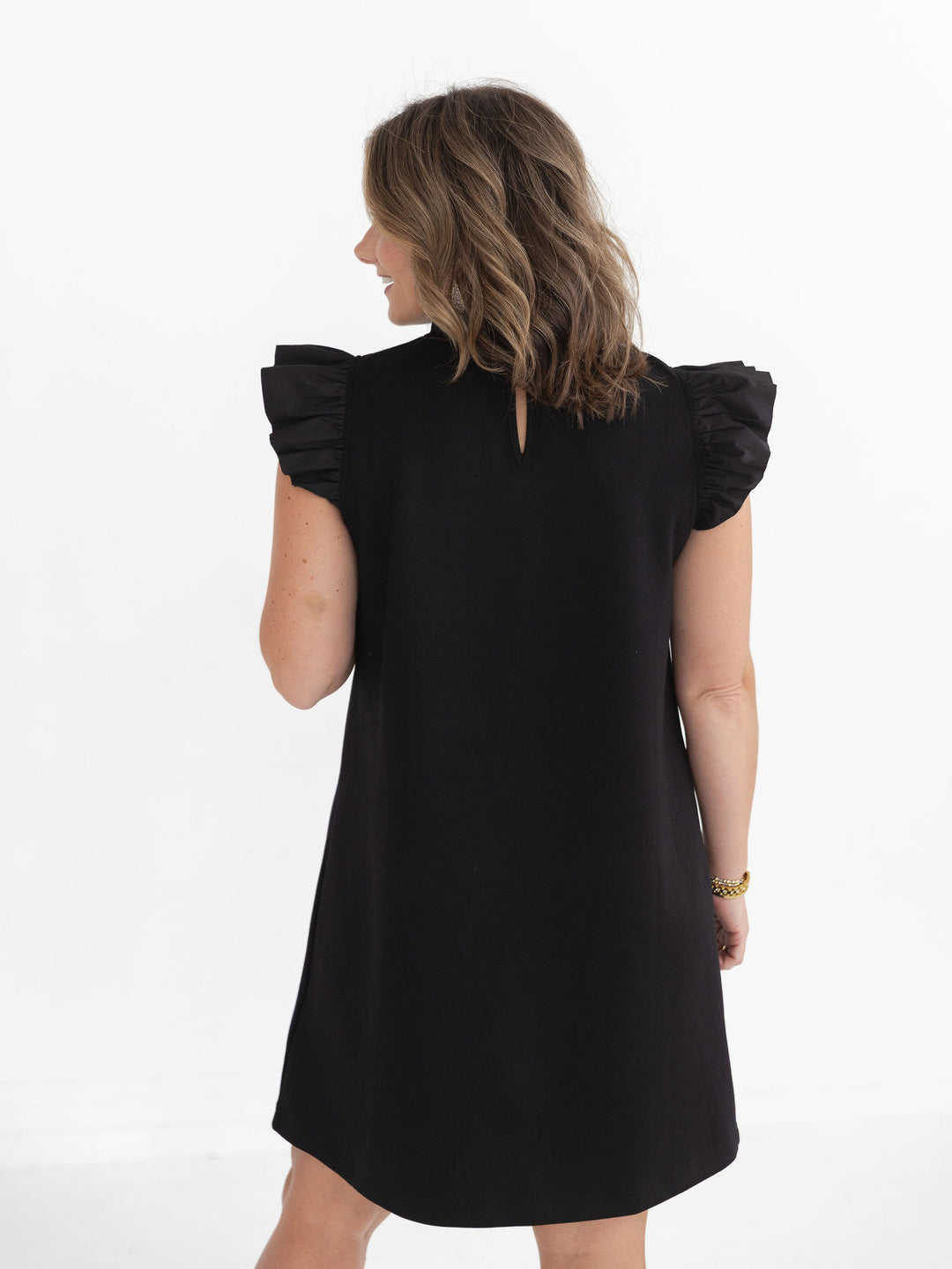 Polly Pocket Ruffle Sleeve Dress