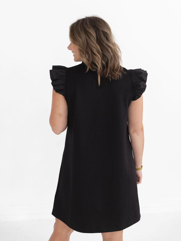 Polly Pocket Ruffle Sleeve Dress