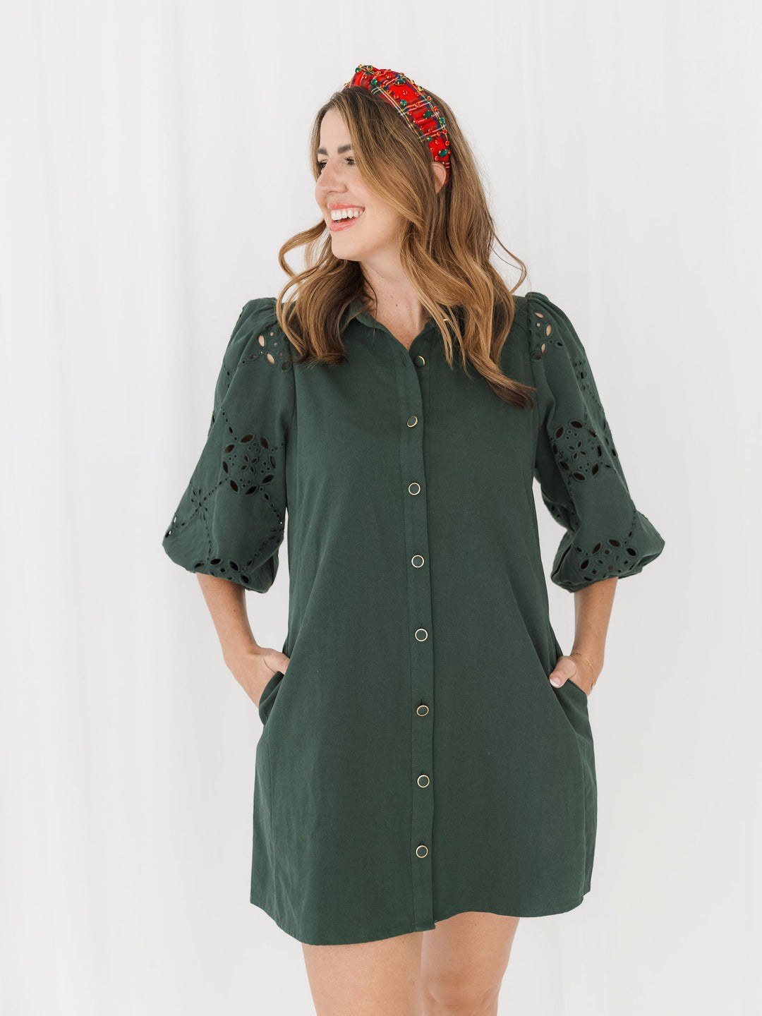 The Kensington Button Front Dress