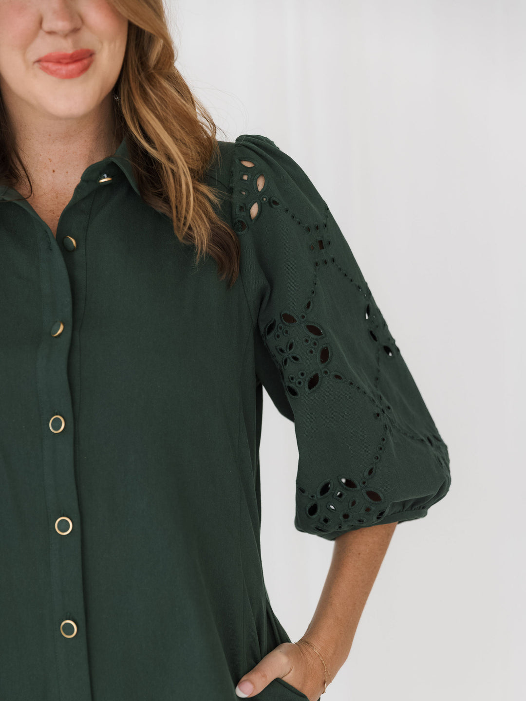 The Kensington Button Front Dress