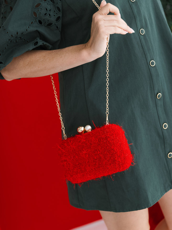 Red Mabel Minaudiere