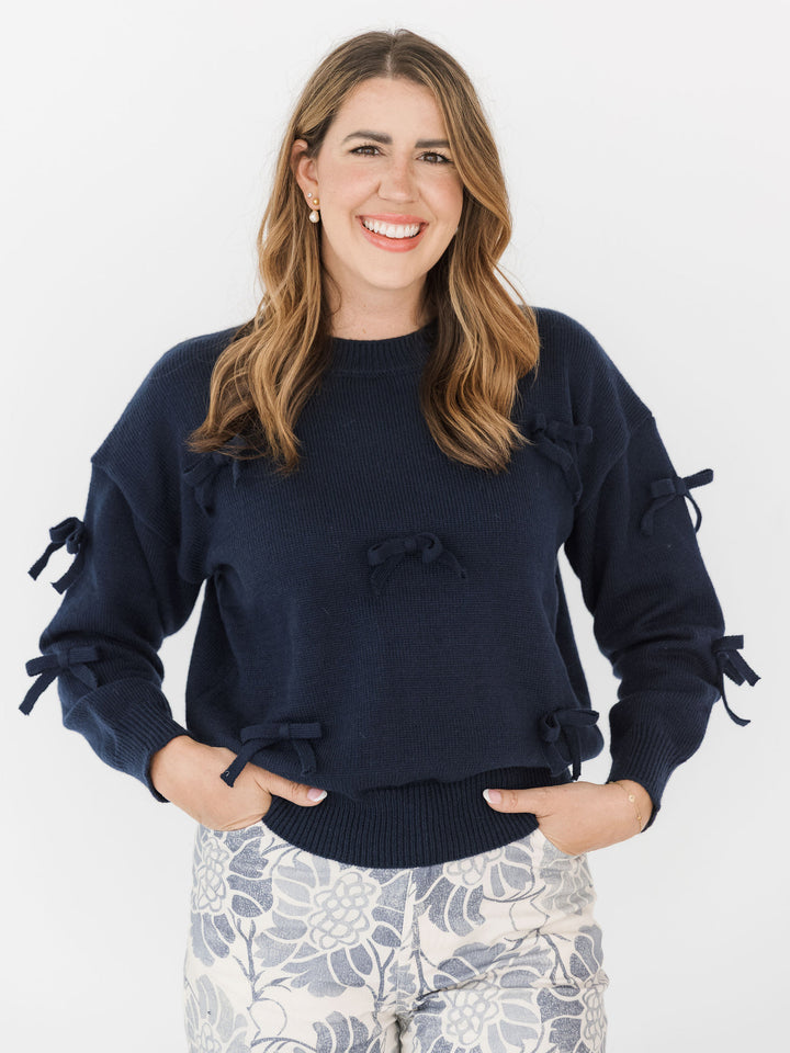 Beautiful in Bows Sweater