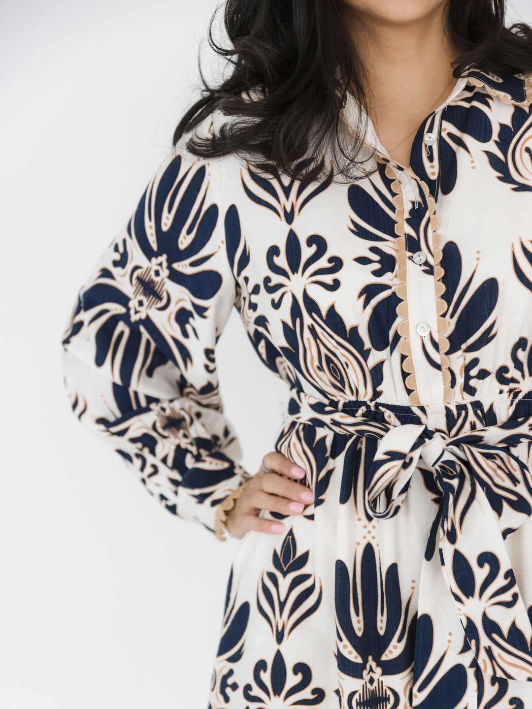 Unlimited Elegance Collared Dress