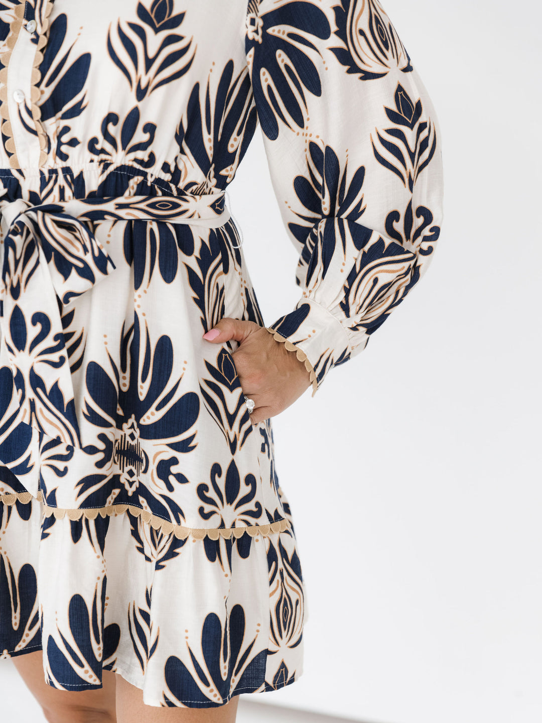 Unlimited Elegance Collared Dress