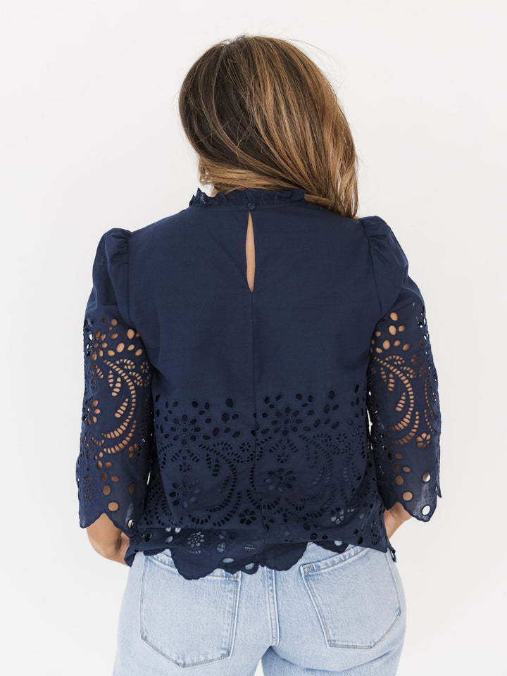Navy Enchanted Top