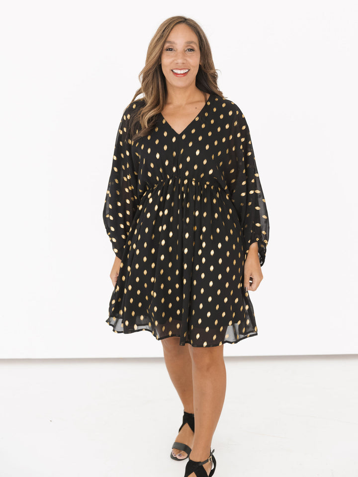 Dazzling Dotted Dress