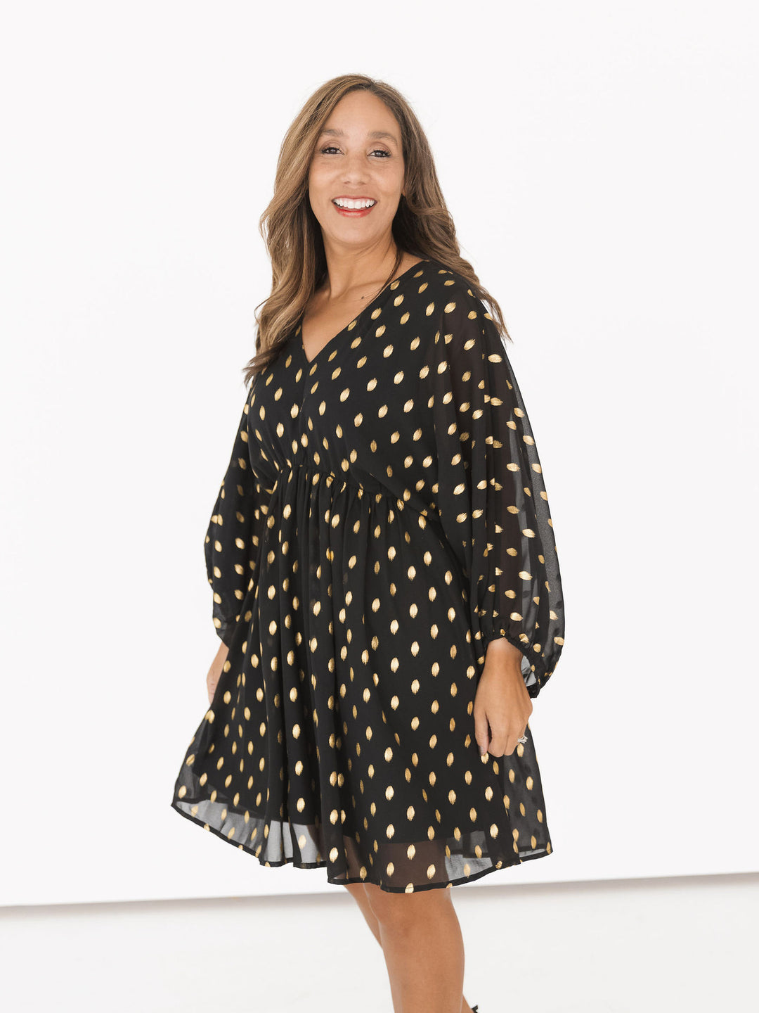 Dazzling Dotted Dress