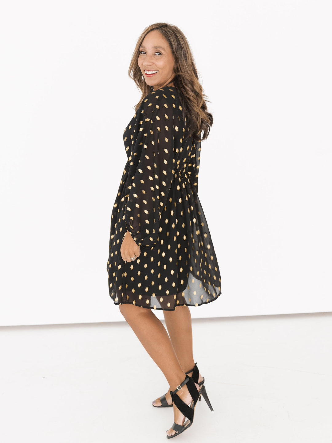 Dazzling Dotted Dress