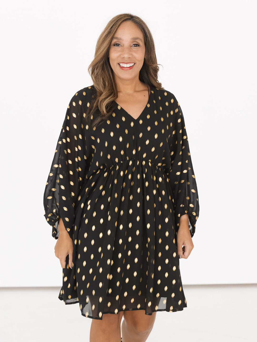 Dazzling Dotted Dress