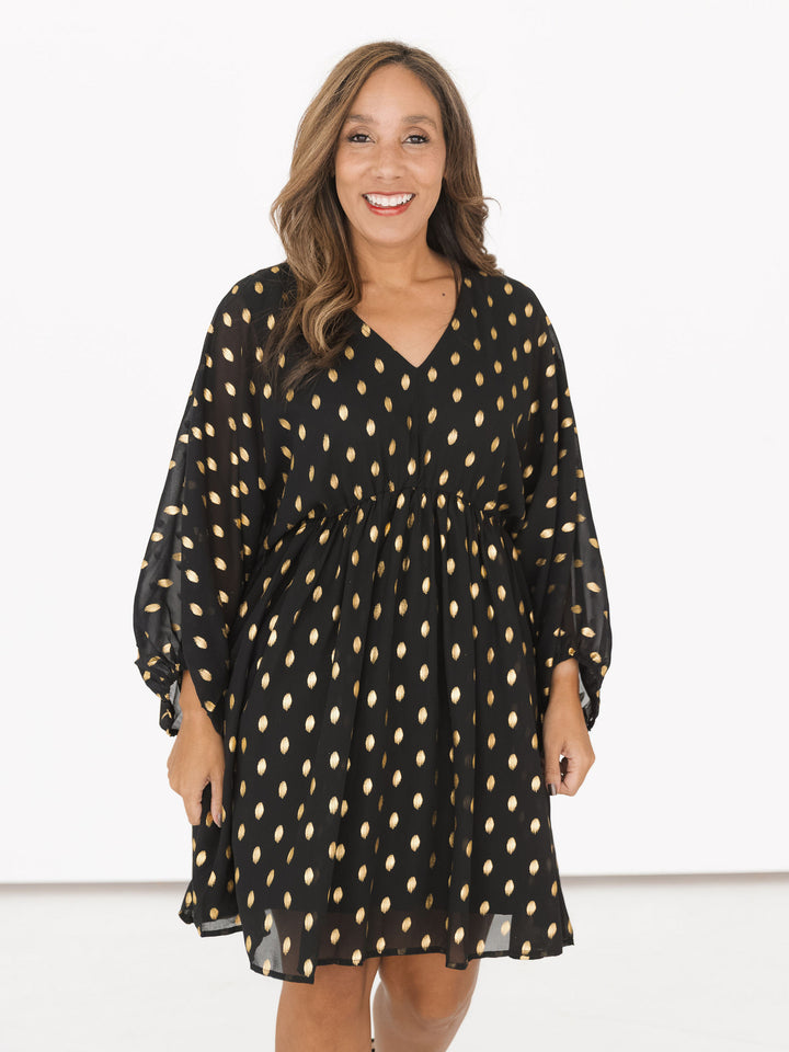 Dazzling Dotted Dress