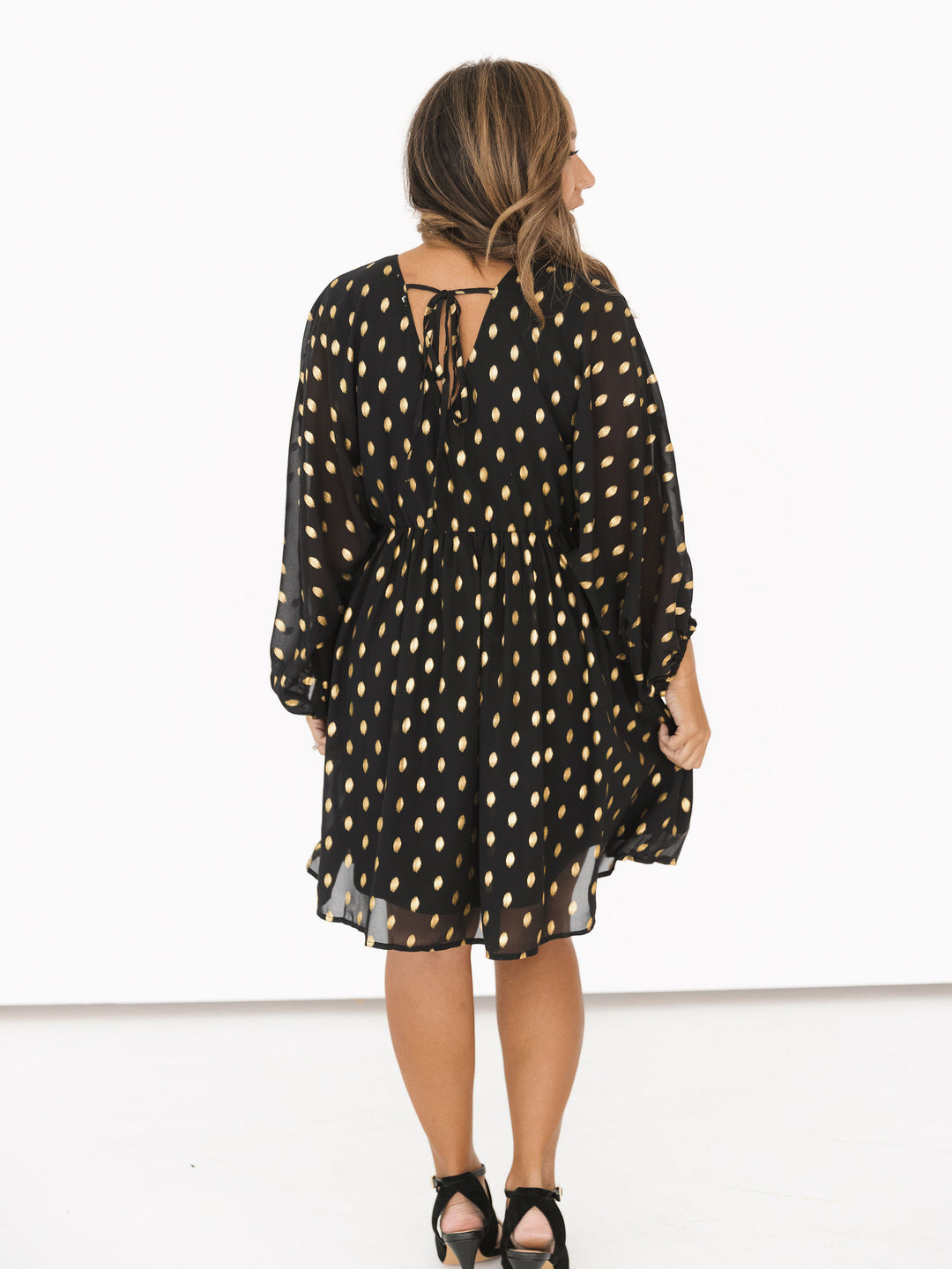 Dazzling Dotted Dress