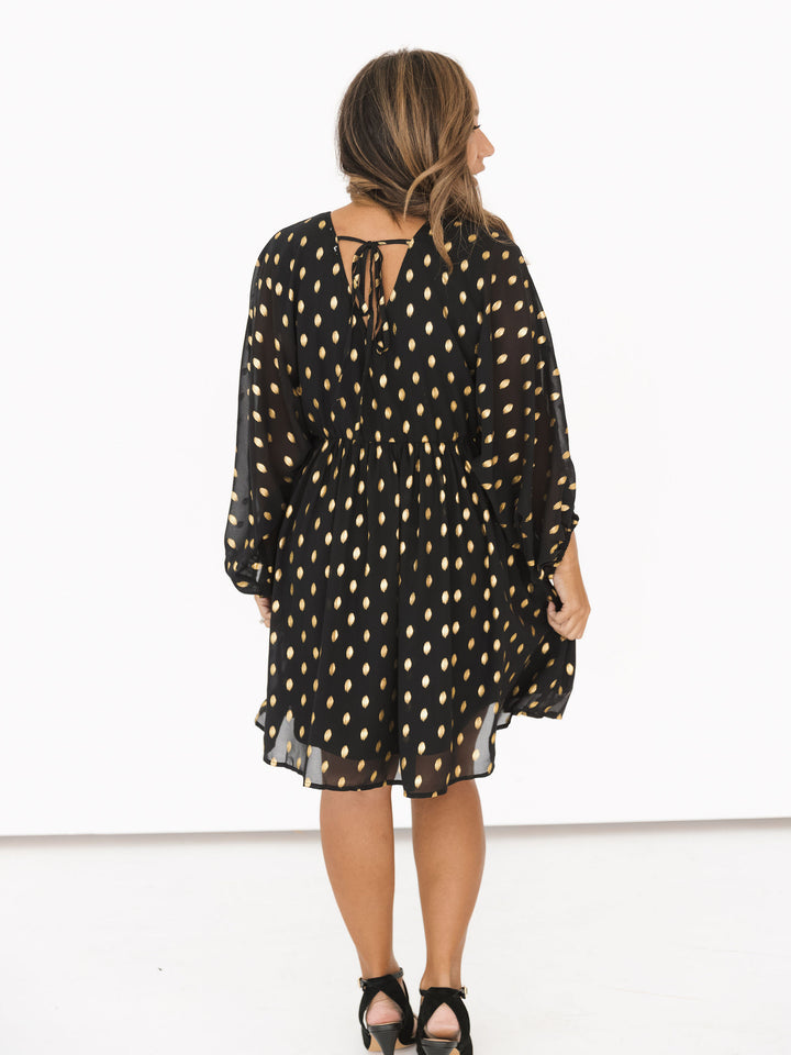 Dazzling Dotted Dress