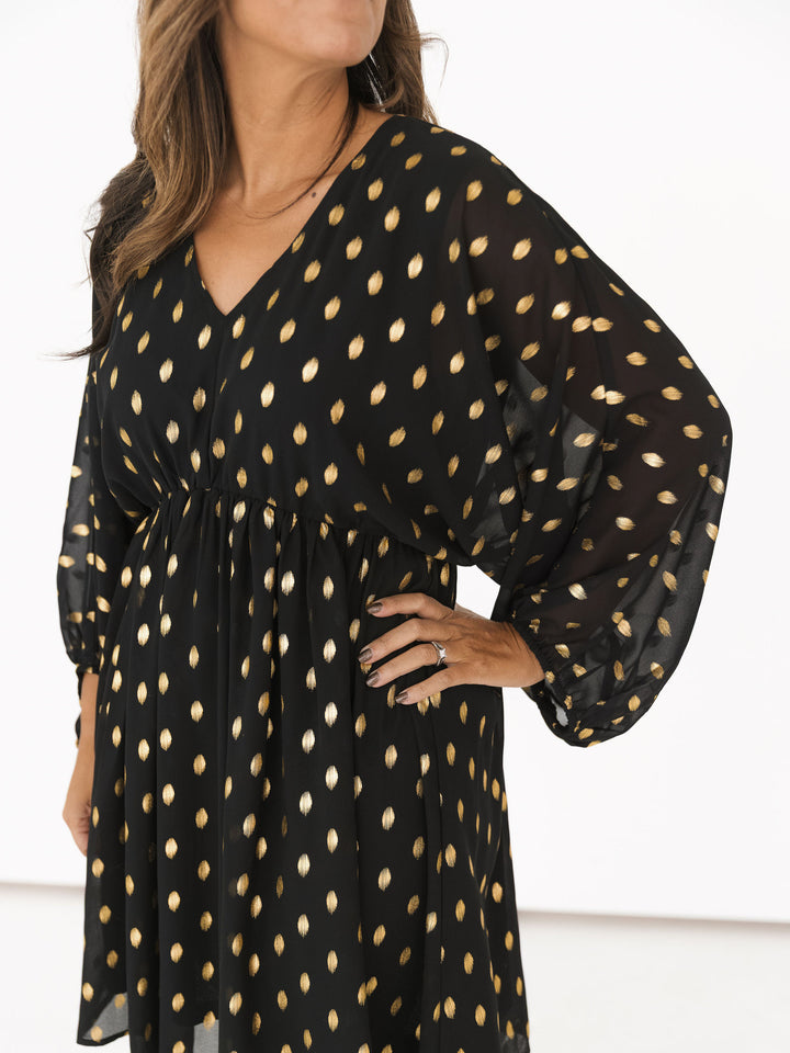 Dazzling Dotted Dress