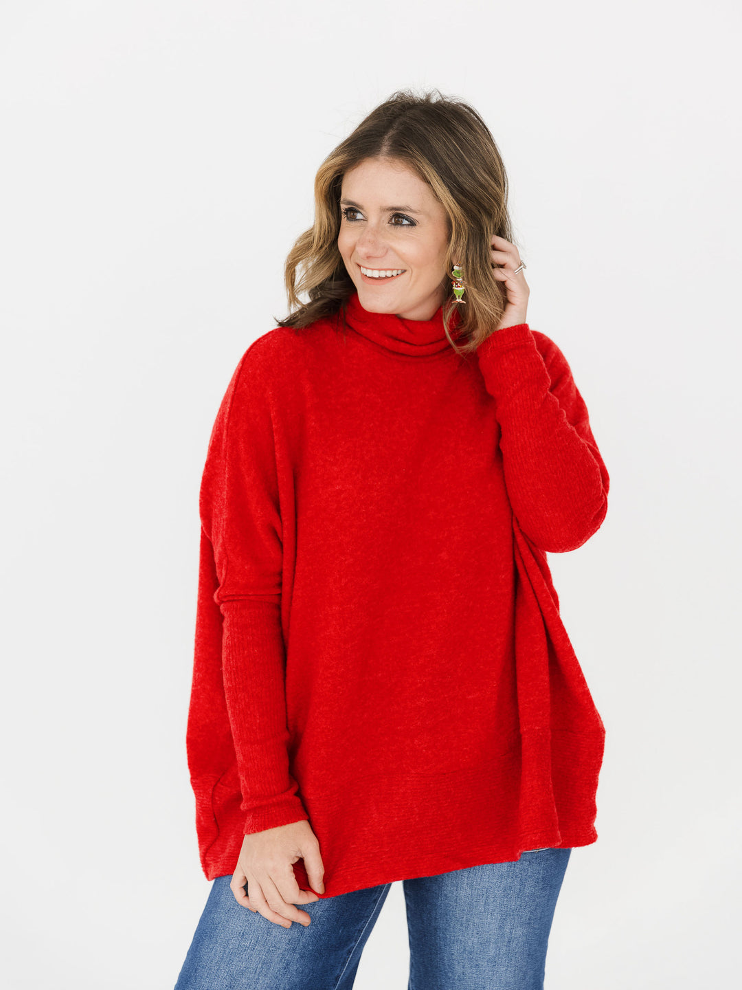 Callie Cowl Neck Super Soft Sweater