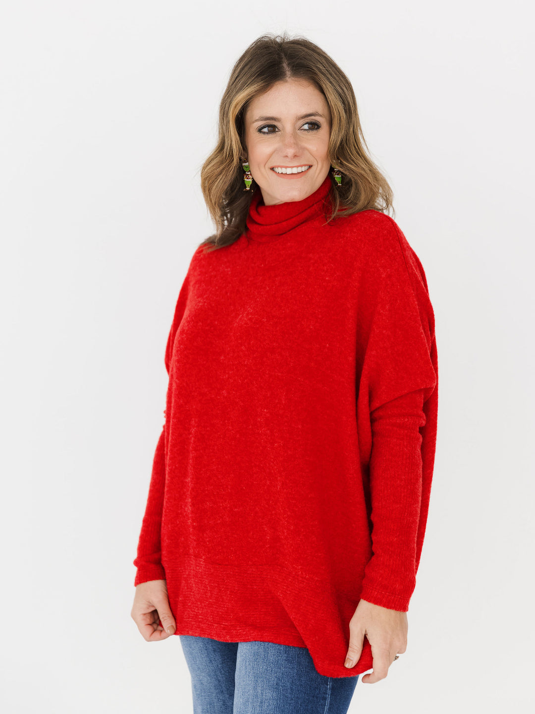 Callie Cowl Neck Super Soft Sweater