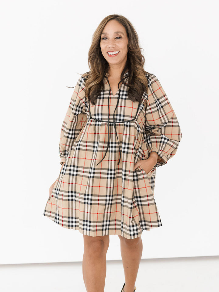 Pretty in Plaid Dress