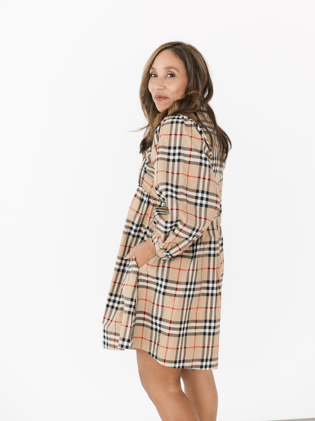 Pretty in Plaid Dress