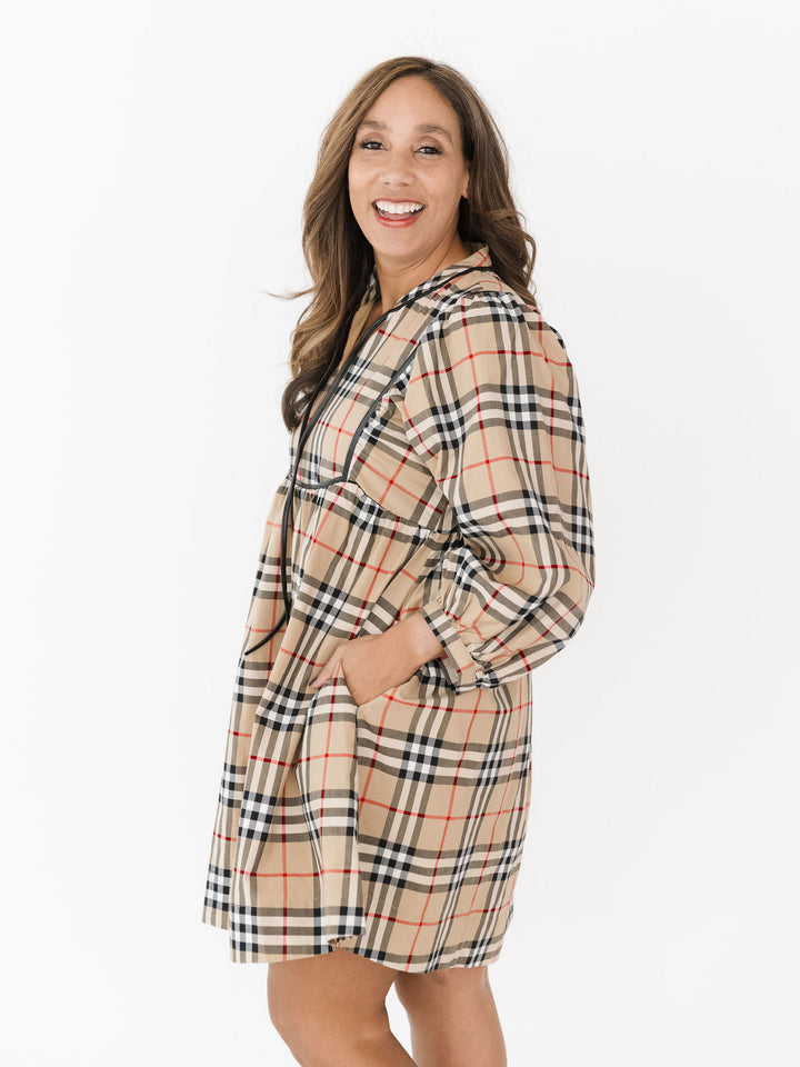 Pretty in Plaid Dress