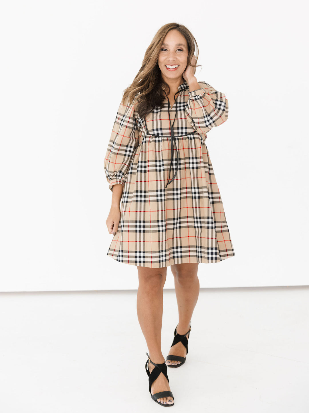 Pretty in Plaid Dress