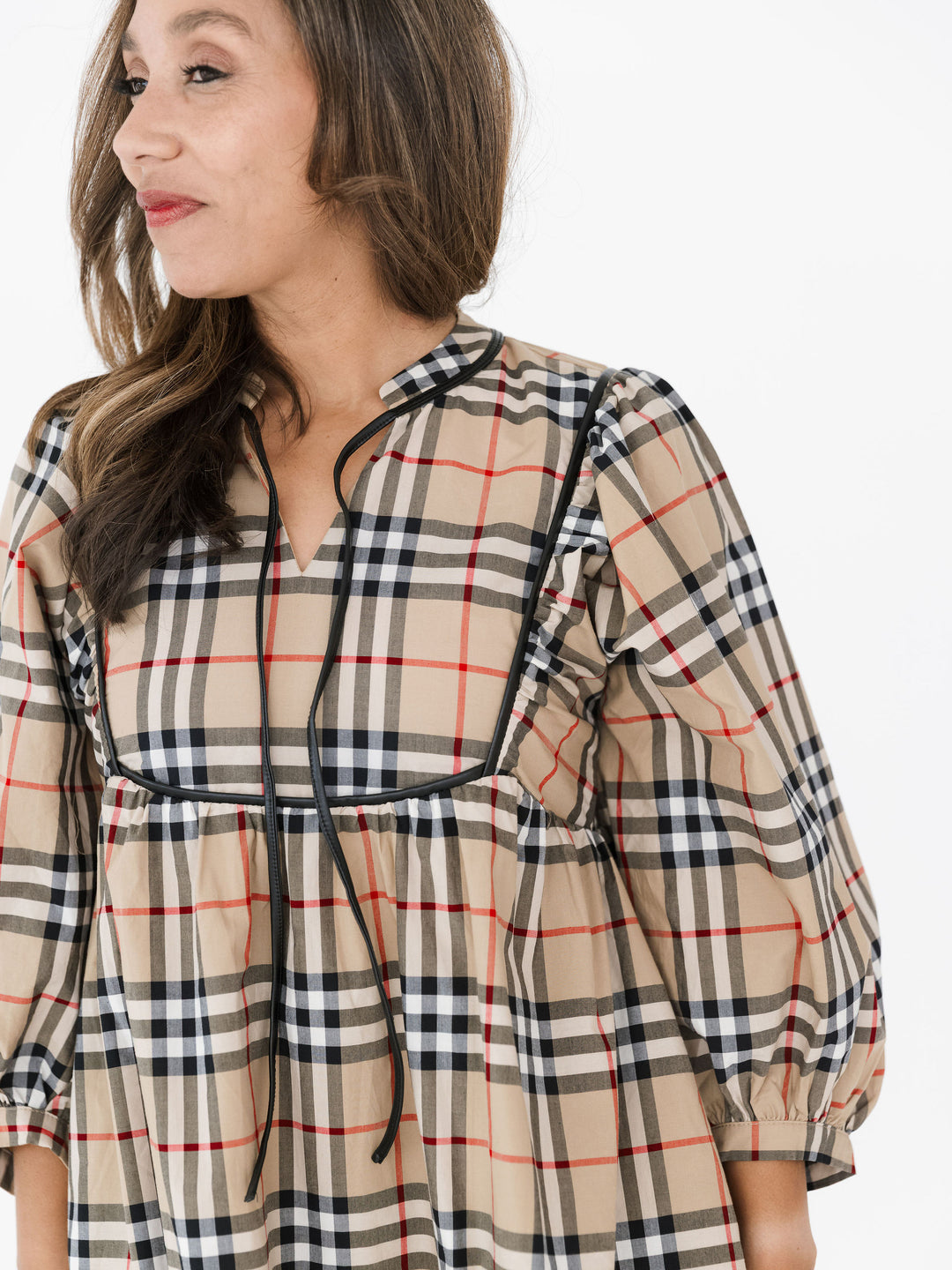 Pretty in Plaid Dress