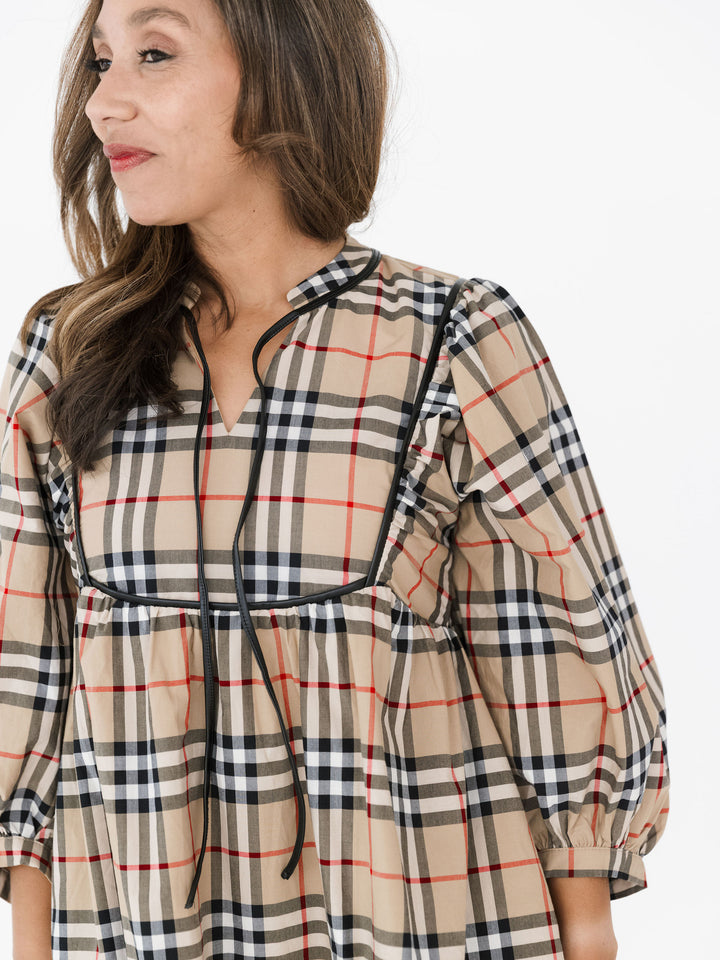 Pretty in Plaid Dress