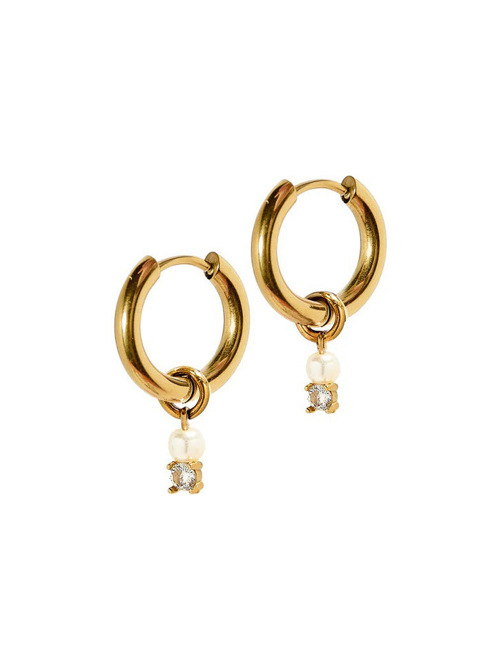 Jo Huggie Charm Earring