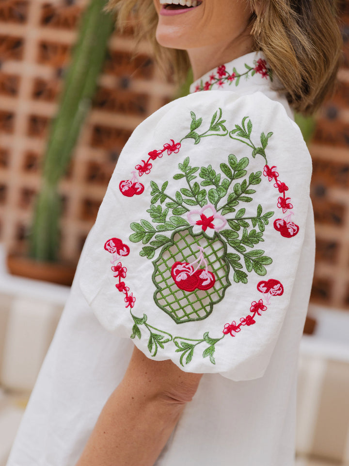 Ivy Rose Embroidered Blouse