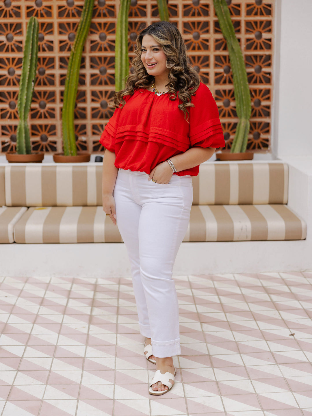 The Luxe Horizon Blouse