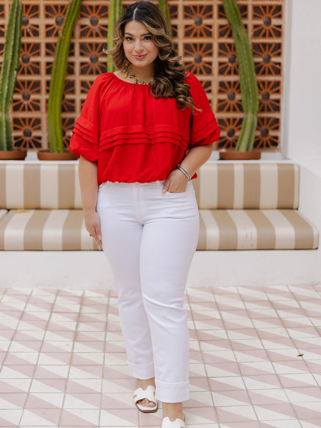 The Luxe Horizon Blouse