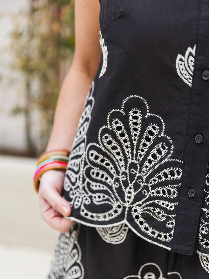 Moonlight Lotus Short Set