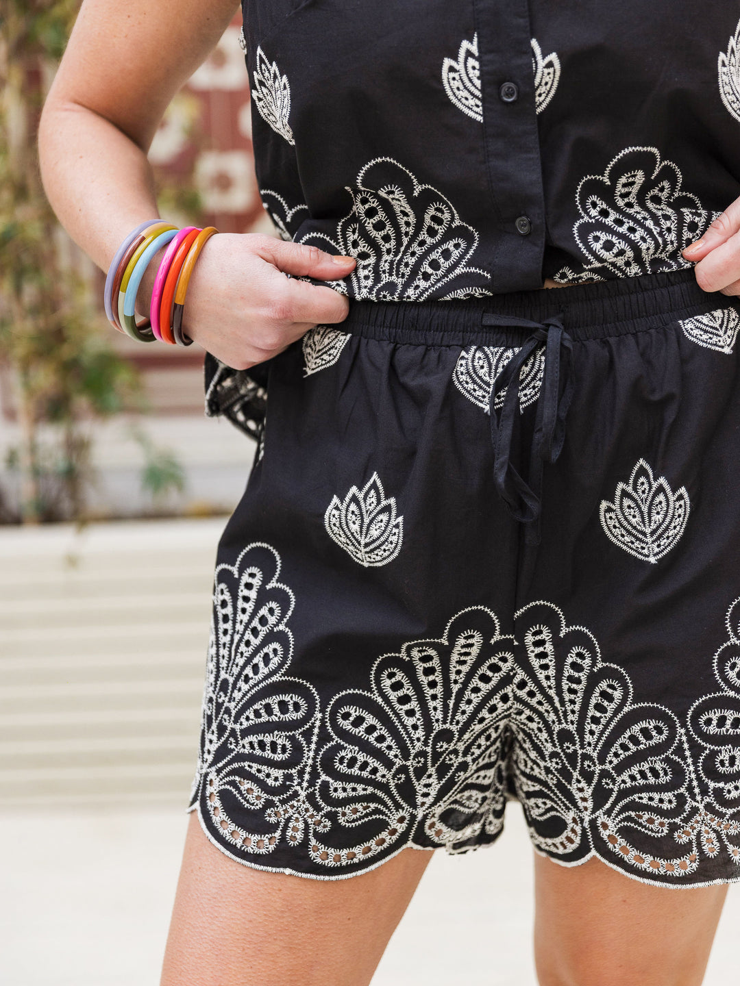 Moonlight Lotus Short Set